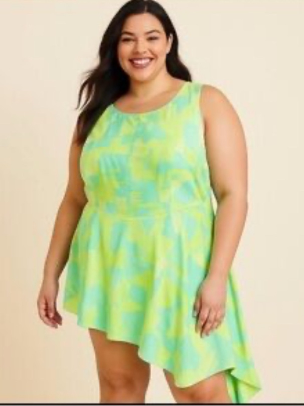 Lane Bryant Asymmetrical Tunic Top